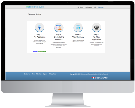 primary source Credentialing